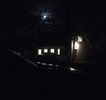 Hammer husflidsskole om aftenen